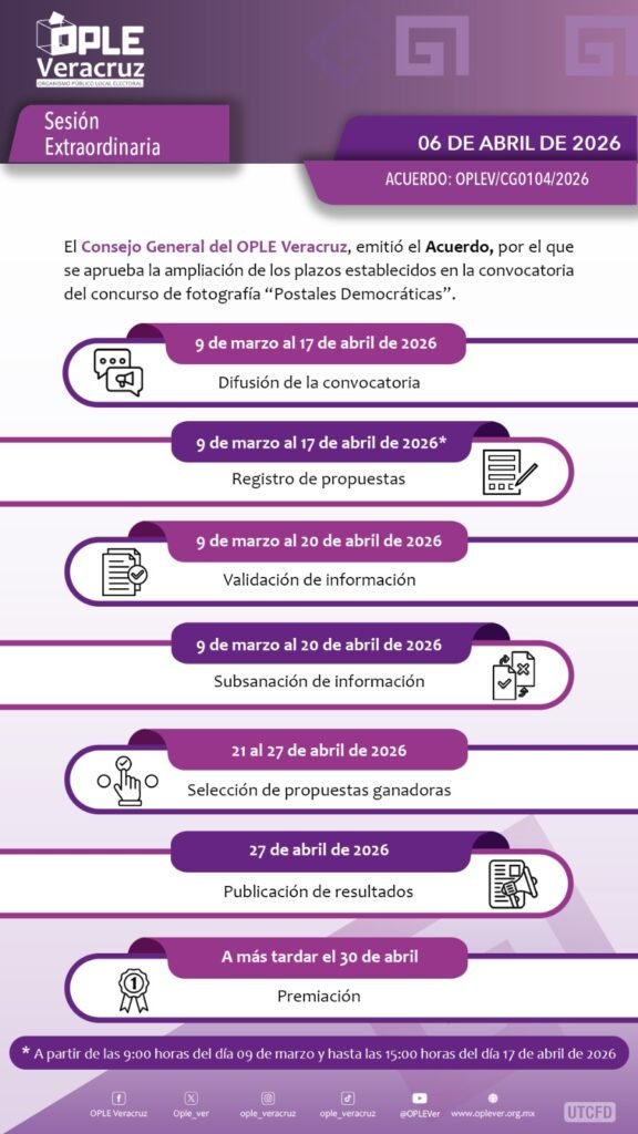 WhatsApp-Image-2026-04-06-at-6.22.20-PM-576x1024 OPLE Veracruz amplió el plazo para participar en el concurso “Postales Democráticas”