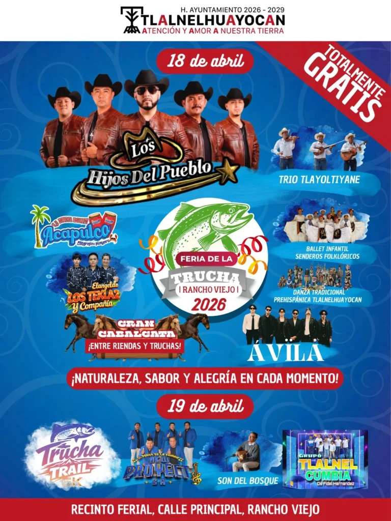 rancho-viejo-768x1024 Presenta Tlalnelhuayocan el cartel oficial de la Feria de la Trucha Rancho Viejo 2026