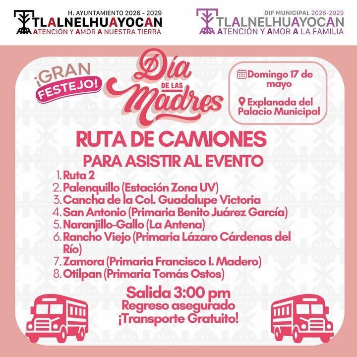 tlalnel-1 ¡El gran día está por llegar y mañana nos vemos para celebrar en grande a mamá!