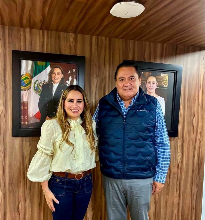 siop Alcaldesa de Tlalnelhuayocan da seguimiento a gestiones para obras